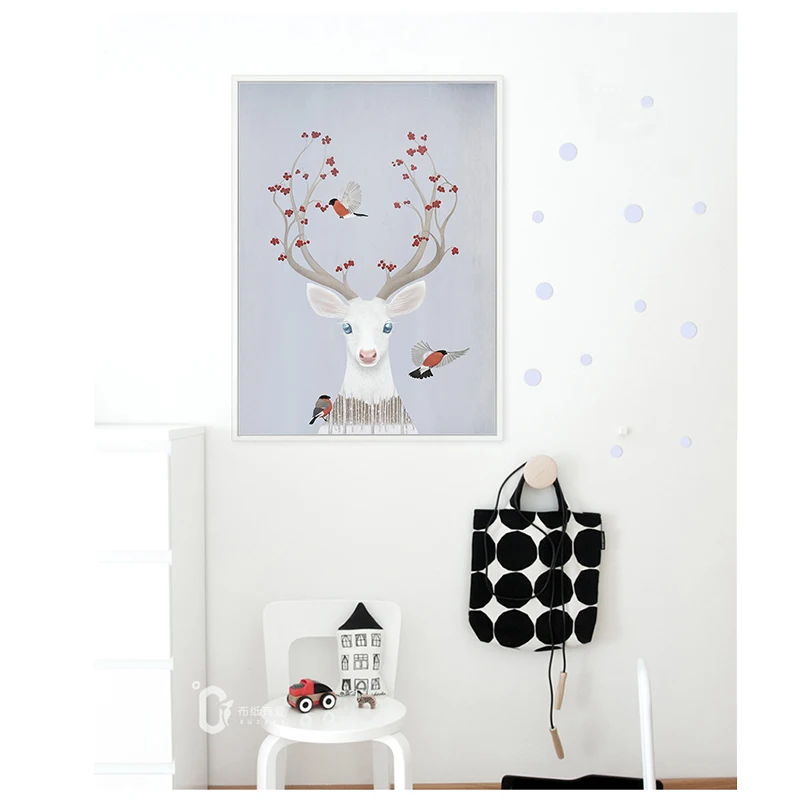 Креативная Картина на холсте из аниме &quotинопланетянин&quot &quotДевушка&quot