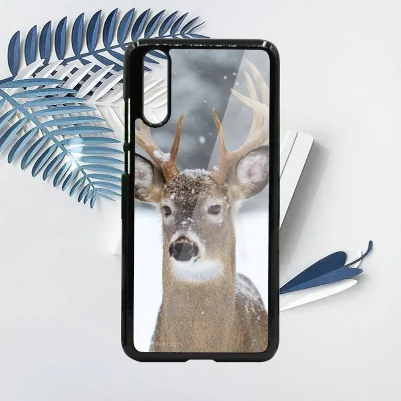 

Stag Bull Moose Reindeer Deer Phone Case PC For Samsung galaxy S note 8 9 20 10 e lite2019 plus pro ultra