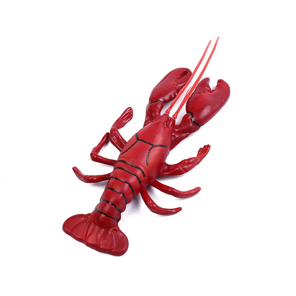 

1pcs 30cm*16cm plastic High imitation artificial crayfish model&artificial plastic fake simulated cray model