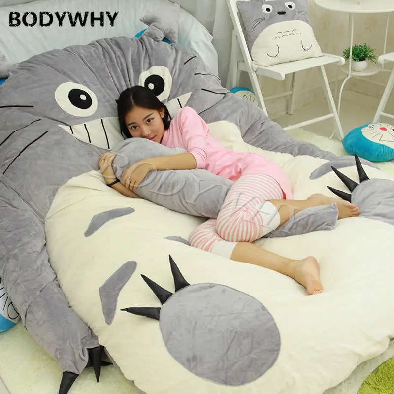 Персонажа из мультфильма большой гигантский кровать Totoro татами матрас диван