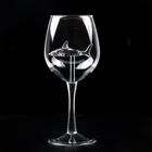 Новый бокал для красного вина 300 мл встроенный Акула Дельфин Морская звезда прозрачный бокал для вина домашний бар виски Вечеринка бокал украшение для ужина