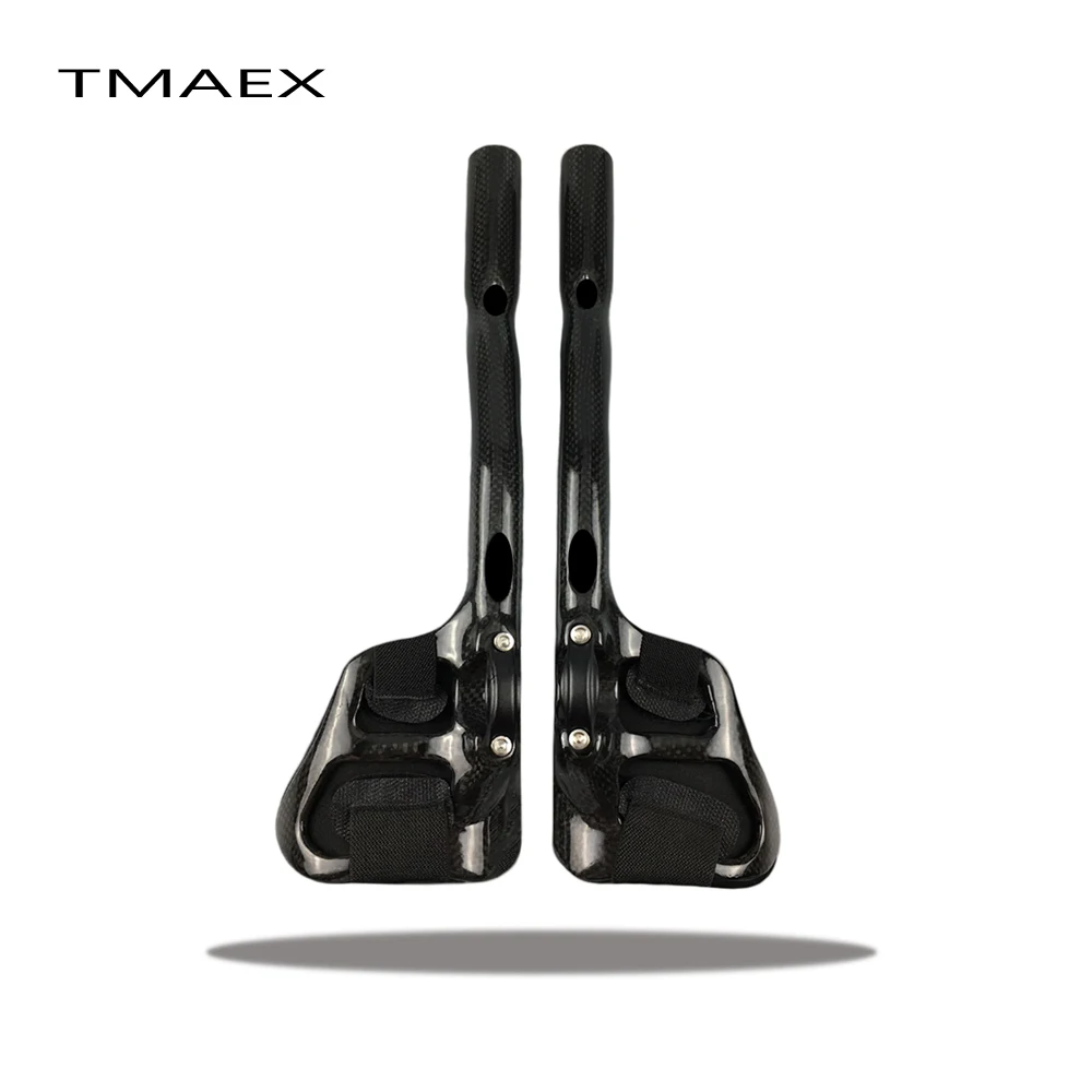 

TMAEX Rest Handlebar TT Bar TT Vice Full Handlebar Carbon Fiber Road/Mountain Bike Vice Carbon Handlebar Parts Bar Ends Parts