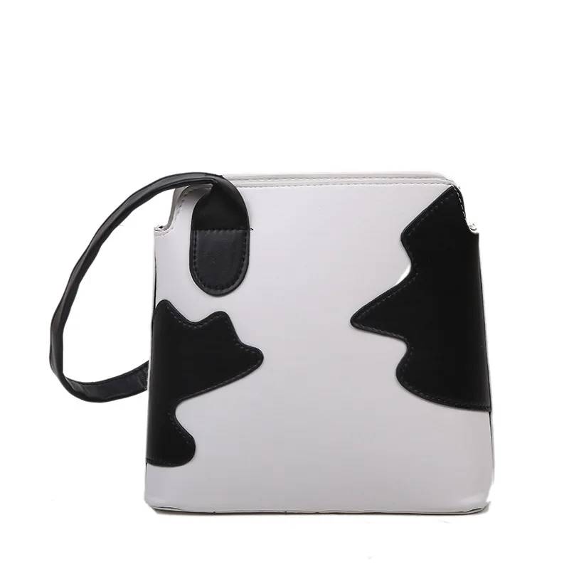 

High Quality PU Leather Bucket Bag For Women 2020 New Armpit Bag Lady Shoulder Handbags Female Mixed Color Travel Totes D862