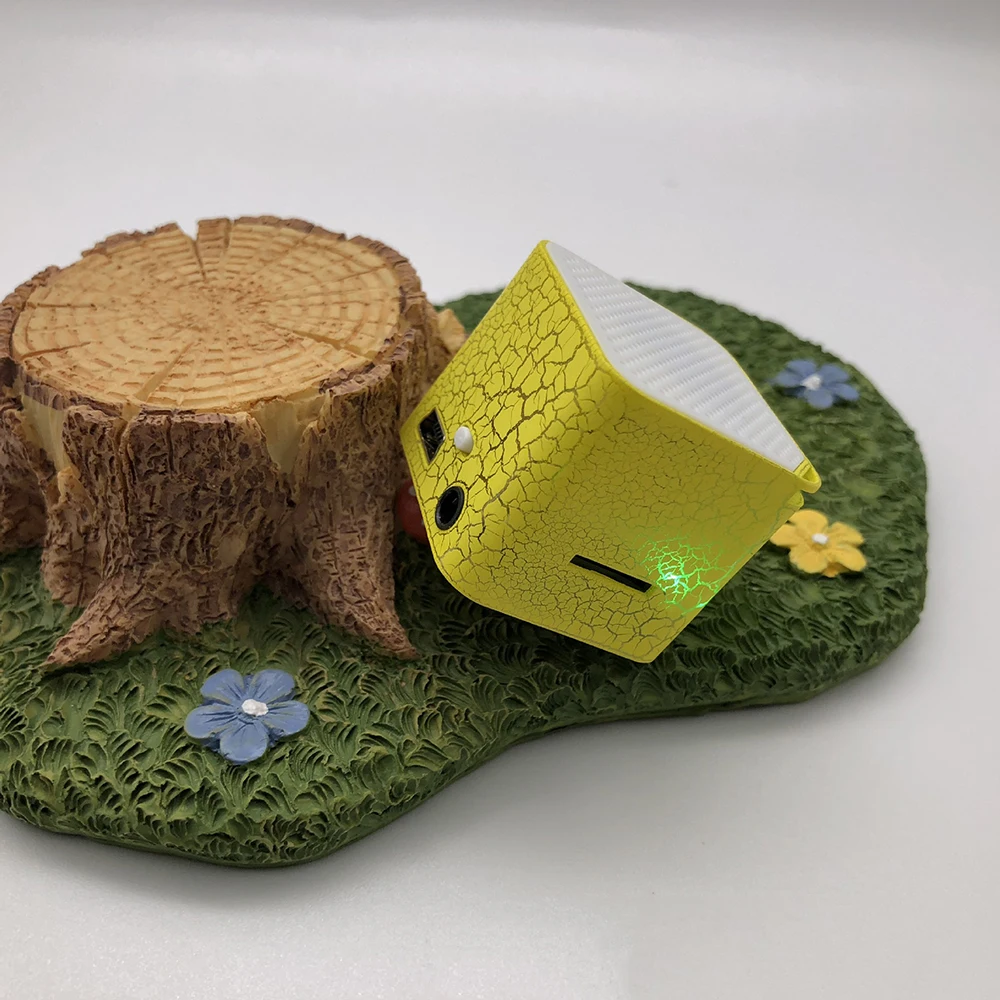 Новый портативный динамик мини проводной светодиодный TF USB FM стерео звук s MP3