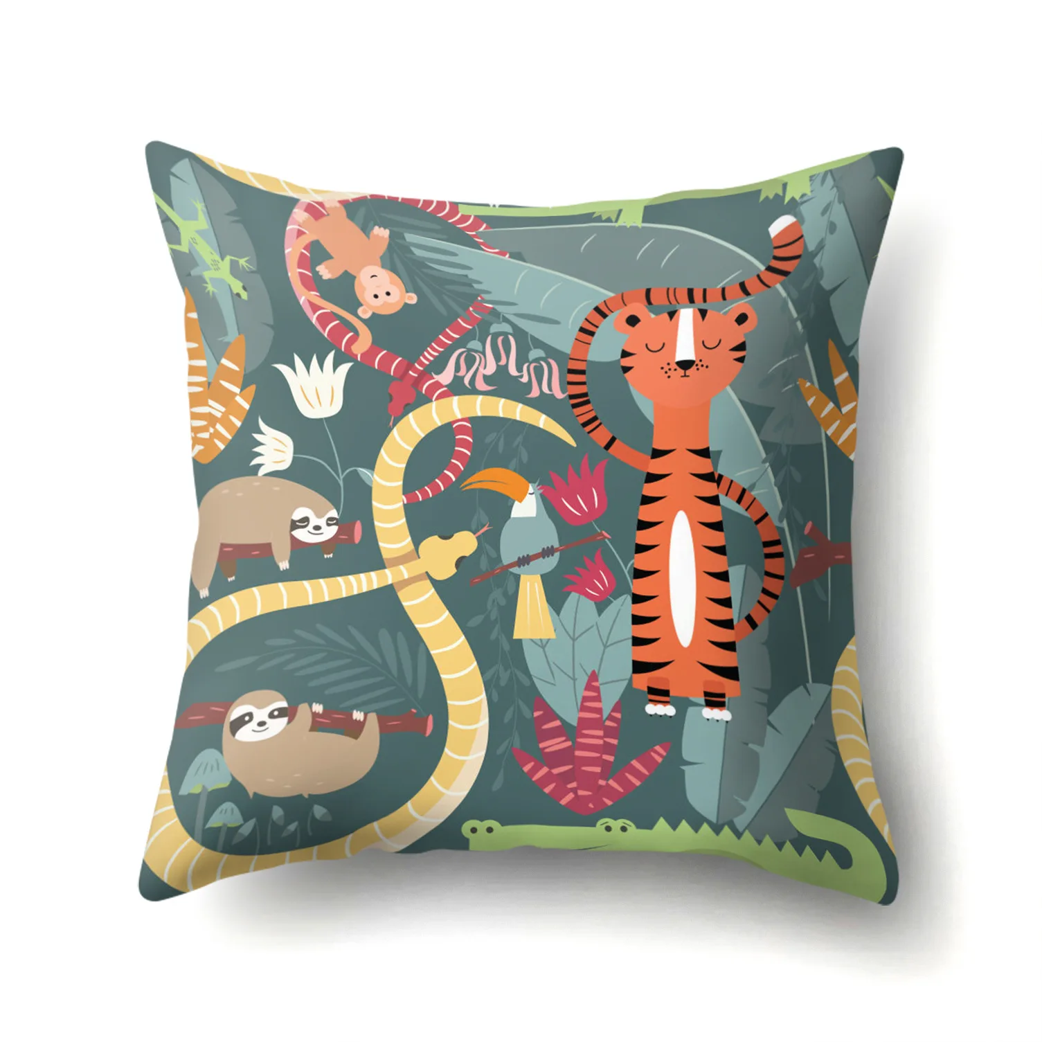 Цветная змеиная Наволочка на заказ наволочка для влюбленных с логотипом и