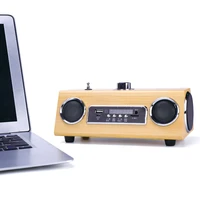 bluetooth speaker audio wireless hifi portable speaker fm stereo digital portable radio led display remote control speaker