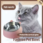 Нескользящая миска для собак, из нержавеющей стали, 200400800 мл