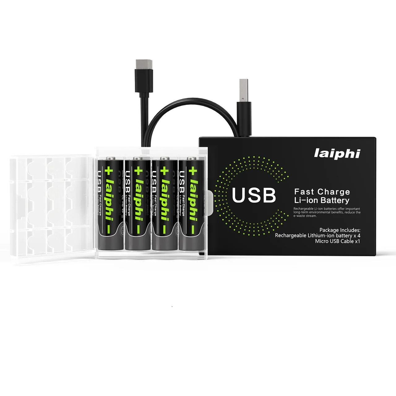 USB 1,5 В aa 3000 мВтч Аккумулятор Быстрая зарядка Литий-полимерная аккумуляторная батарея Заряженная батарея типа АА (art.: 3920cce17be4e) - 3920cce17be4e