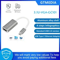 Новый адаптер GTMEDIA USB C к HDMI [4K @ 30Hz] USB Type C HDMI адаптер для Windows XP/7/8/10/ Vista/Linux/Apple MAC/мобильный телефон