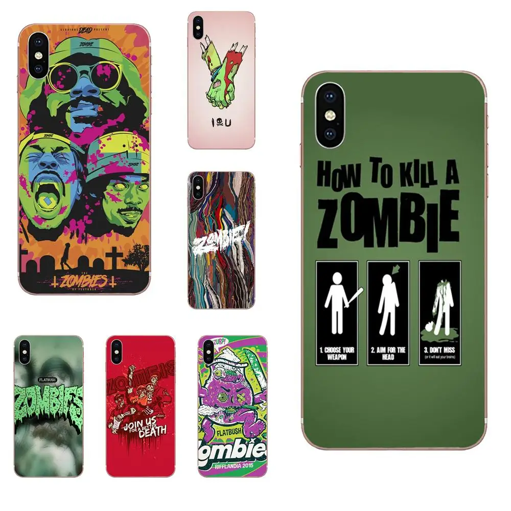 Flatbush Zombies для Huawei Honor Nova Note 5 5I 8A 8X10 Pro 9X Moto G G2 G3 G4 G5 G6 G7 Plus TPU Live Love Phone|Чехлы-накладки| |