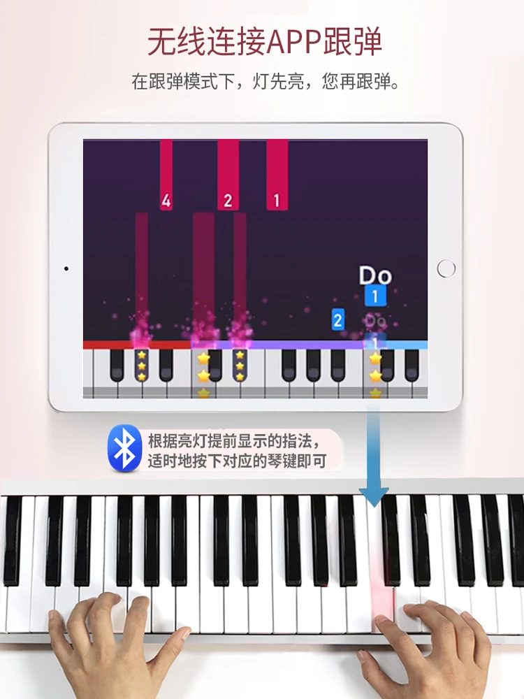 Многофункциональная портативная клавиатура для пианино электрическое