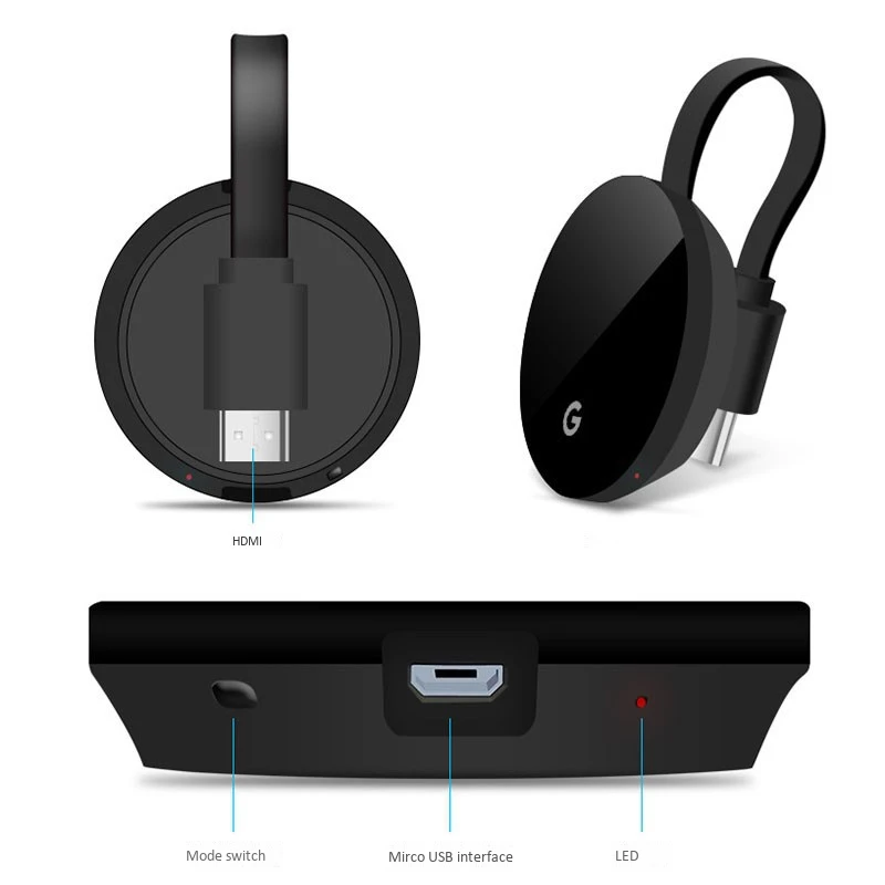 

TV Stick 5G Wifi 1080P G7S Display Receiver for Google Anycast TV Receiver HDMI Miracast TV Adapter for Ios Android