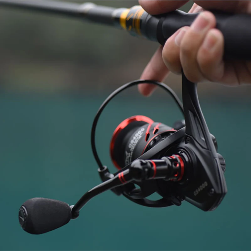 2020 Рыболовная катушка полностью Металлическая спиннинговая с металлической