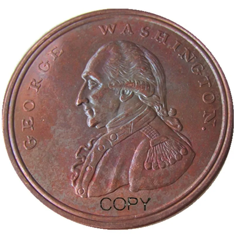 

Копия медной монеты «решетка Вашингтона», 1795 год