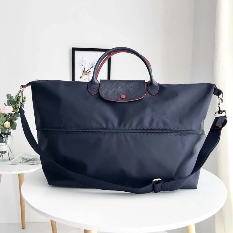 

2020 new 1911 embroidered horse folding travel bag extra large short handle Single Shoulder Messenger travel bag