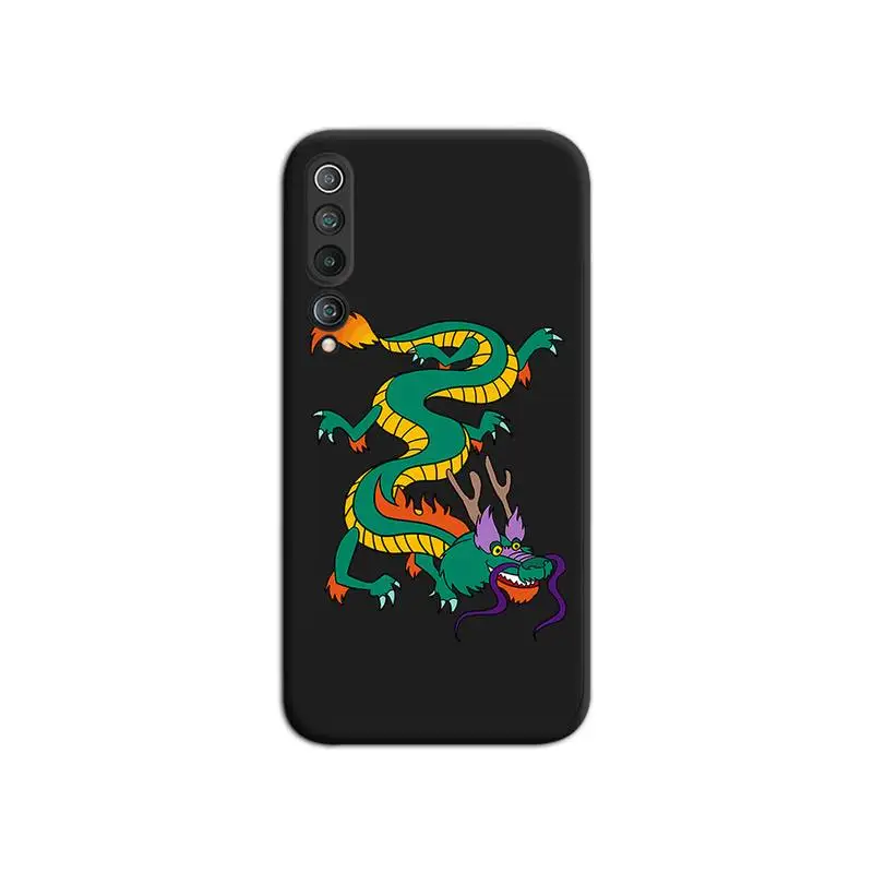 Чехол для телефона с изображением китайского дракона Xiaomi Mi Note 10 Lite 9T Pro xiaomi CC9