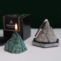 snow mountain silicone candle mold for diy ice cube aromatherapy candle plaster ornaments handicrafts ice tray mold hand gift ma
