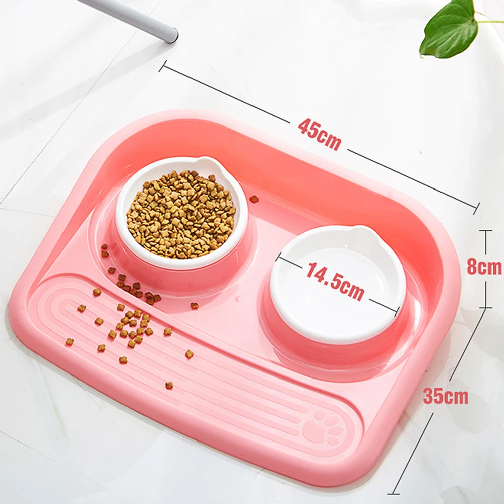 Акция домик для собак и кошек миска розовые/коричневые/синие товары домашних