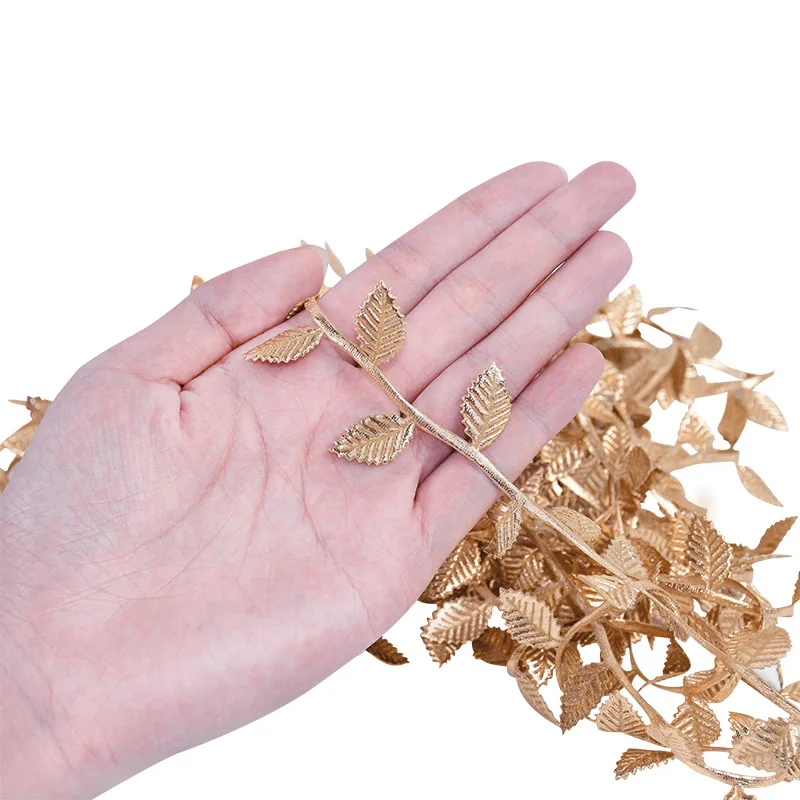 

10m/lot Artificial Vine Plant Simulation Leaf Fake Plant For Garden Home Decoration Birthday Wedding Party Garland Supplies