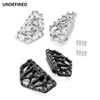 mx wide foot pegs motorcycle passenger floorboards footrest rear pedals for harley dyna fxdb softail fatboy touring street glide