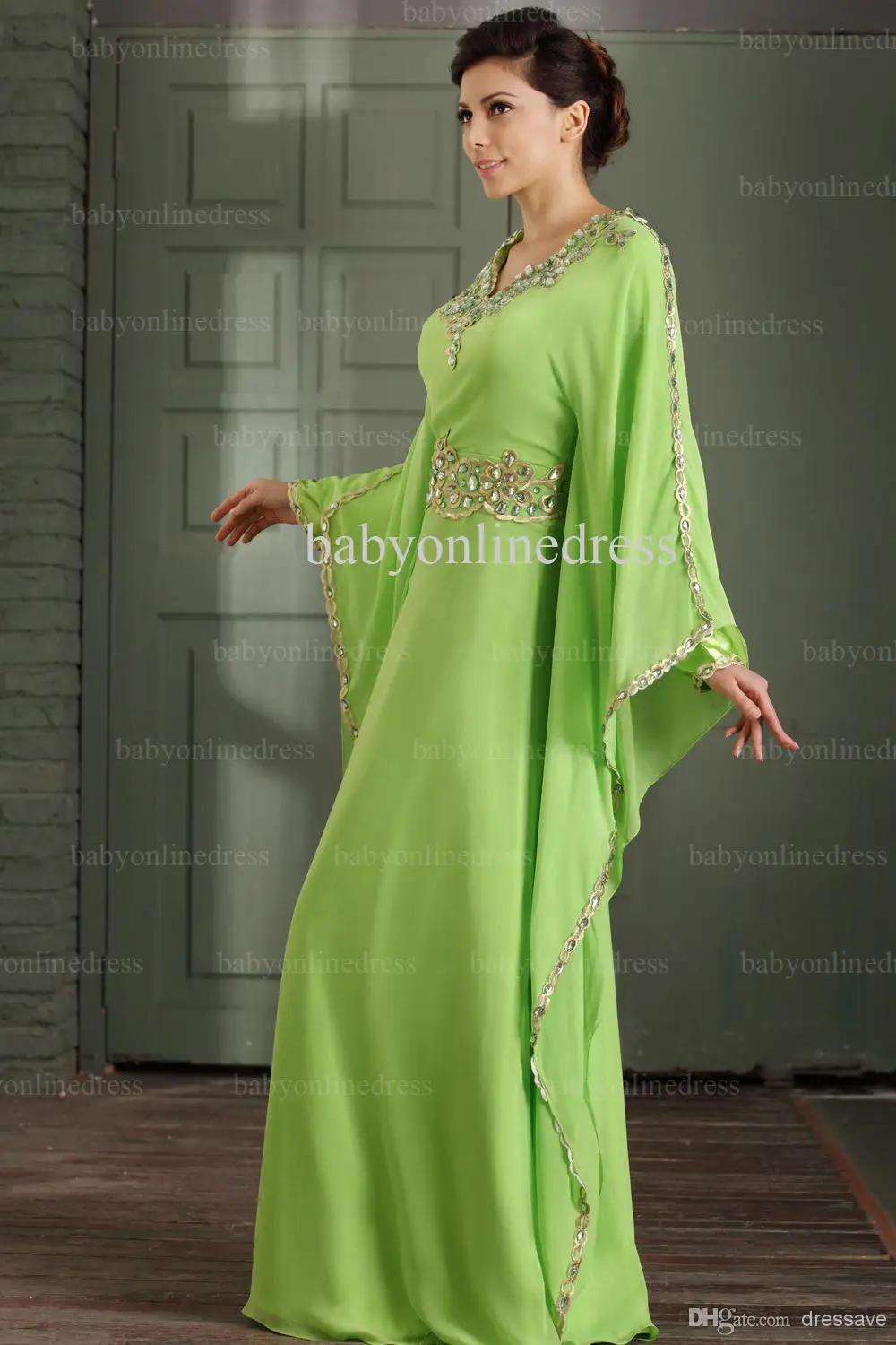 Лидер продаж 2018 макси-платье в пол с вышивкой Повседневная абайя Дубае кафтан