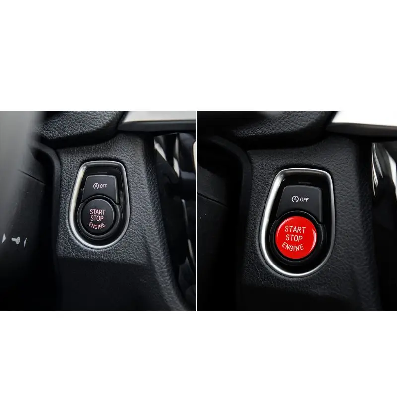 Sports Red Start Stop Engine Switch Button Power Ignition Replacement For Fits BMW 1 2 3 4 5 6 7 R2LC | Автомобили и мотоциклы