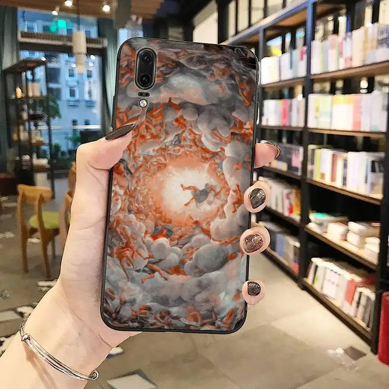 

Renaissance Aesthetic retro angel Phone Case For Huawei honor Mate P 10 20 30 40 Pro 10i 9 10 20 8 x Lite