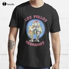 Футболка хлопковая с надписью Los Pollos Hermanos Breaking Bad, смешная курица с юмором, мексиканская Мексиканская футболка