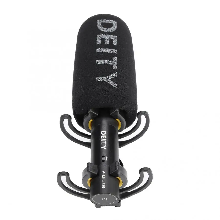 Aputure Deity V-Mic D3 конденсаторный микрофон профессиональная студийная камера Микрофон с 3,5 мм аудио интерфейсом беспроводной микрофон