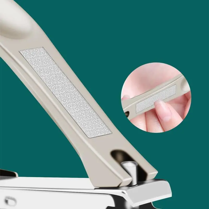 Professional Nail Clippers Nanoglass Toenail Fingernail Manicure Trimmer for Thick Nails |