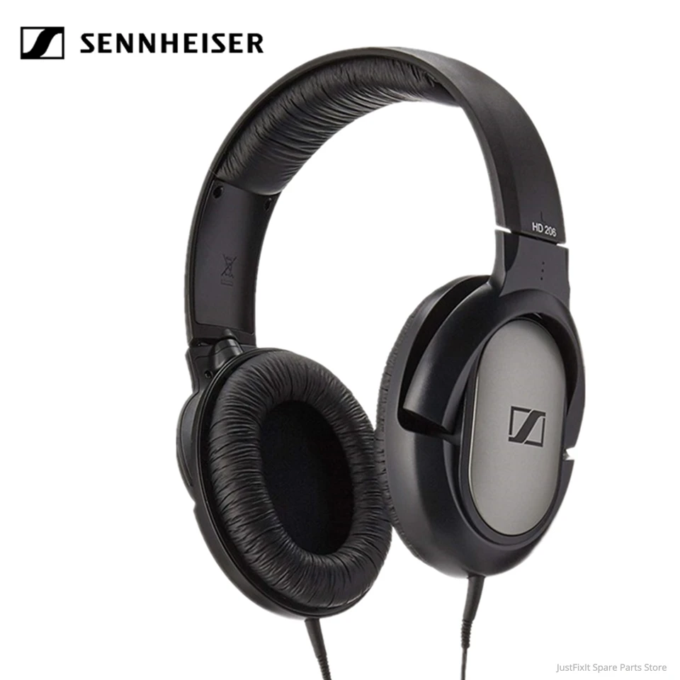 

Проводные наушники Sennheiser HD206 3,5 мм, наушники с шумоизоляцией, Спортивная игровая стереогарнитура с глубокими басами для iPhone/Samsung, ПК