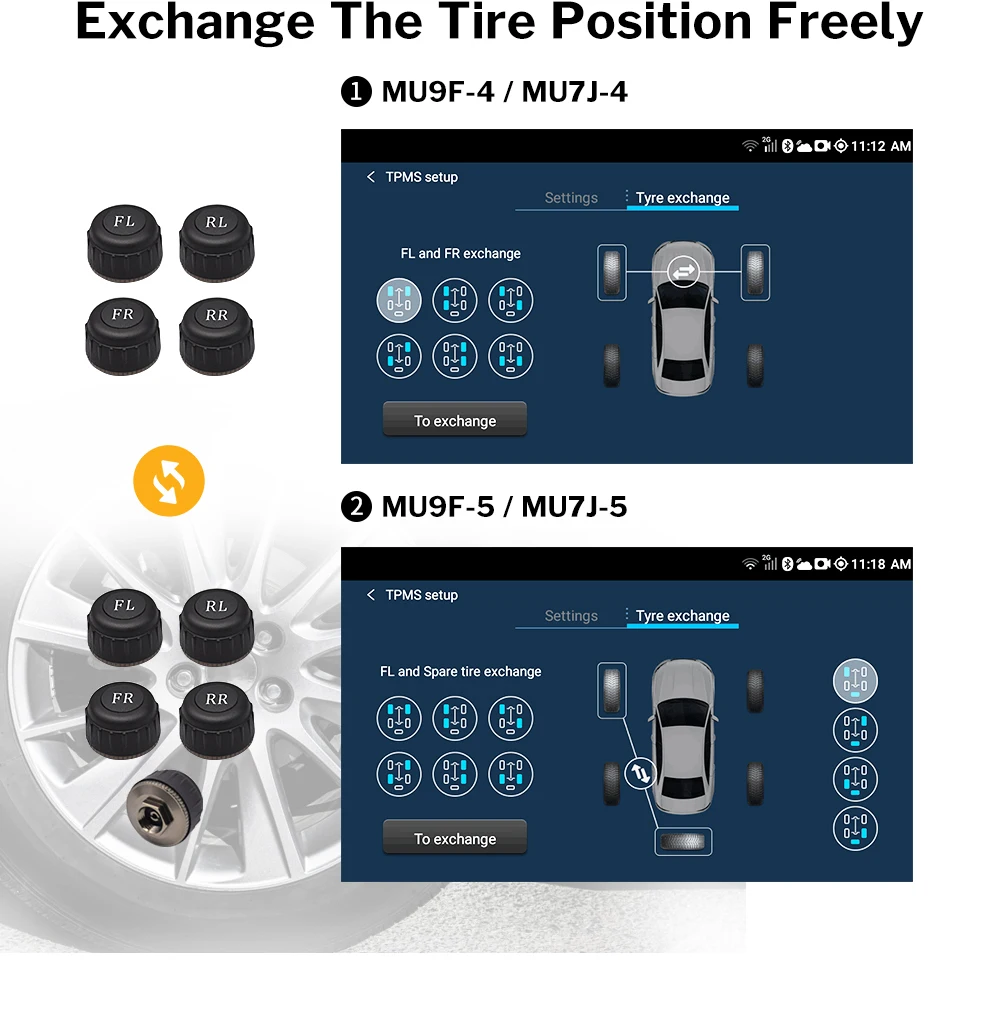 Deelife USB TPMS для Android автомобильный DVD с датчиком давления в шинах Система мониторинга Беспроводная запасная шина сигнализация ANDROID навигация