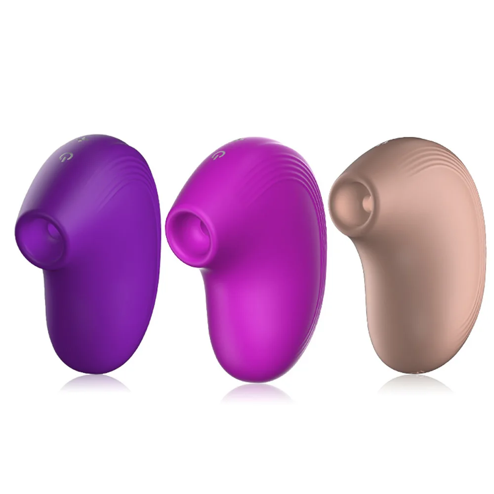 Вибратор сосать на присосках Стимулятор точки G для клитора 10 скоростей лизание