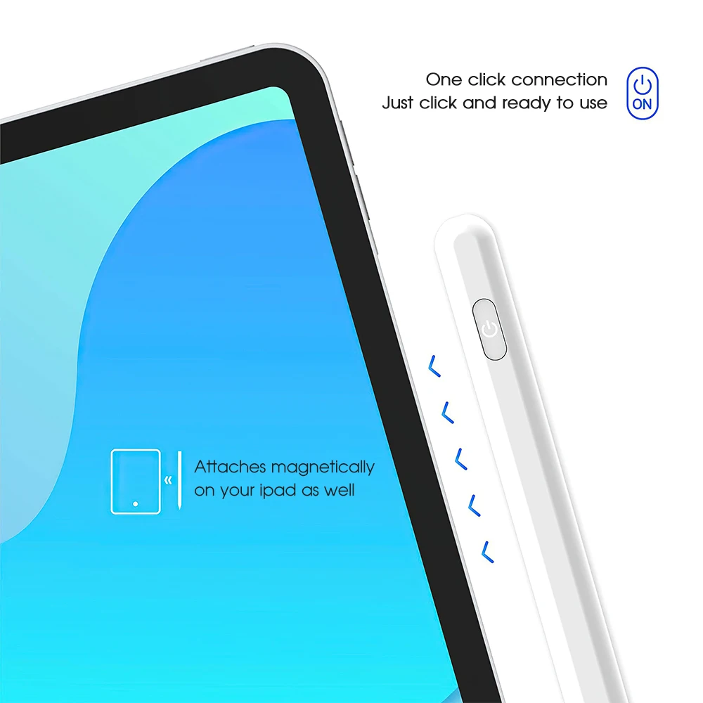 Емкостный стилус предотвращающий случайное касание двойной режим активная