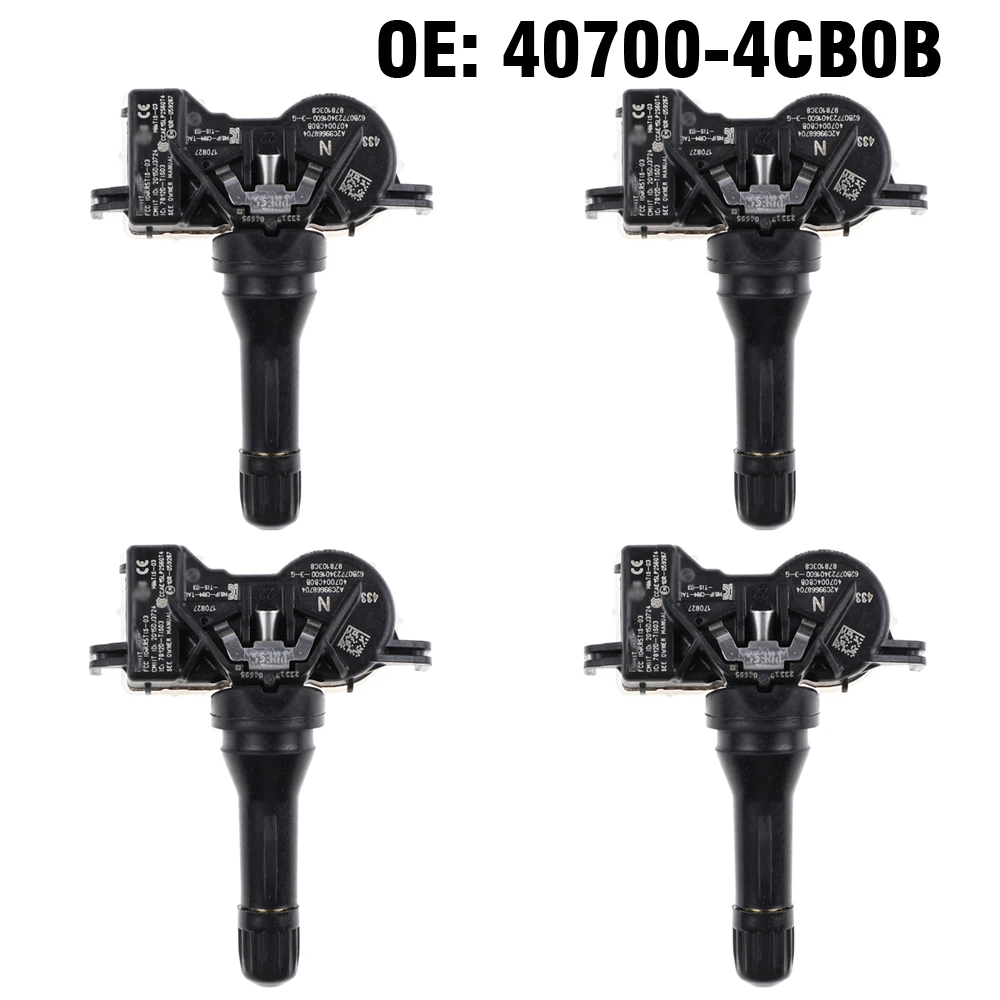 4 PCS Car TPMS Tire Pressure Monitor Sensor System 407004CB0B For Renault Espace Kadjar Kangoo Koleos Megane Scenic Talisman | Автомобили