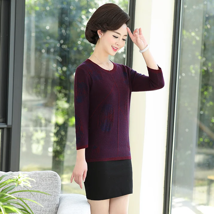 Высокое качество весенний свитер трикотаж новинка 2020 круглый вырез женский