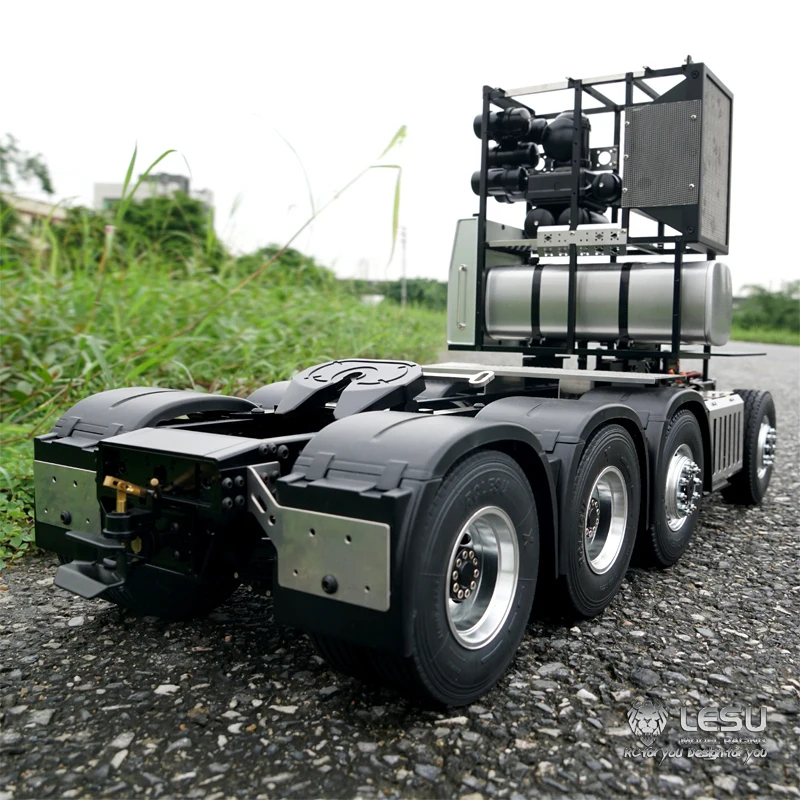 LESU 8x8 металлический шасси для TAMIYA 1/14 RC Benz 1851 3363 тягач | Игрушки и хобби