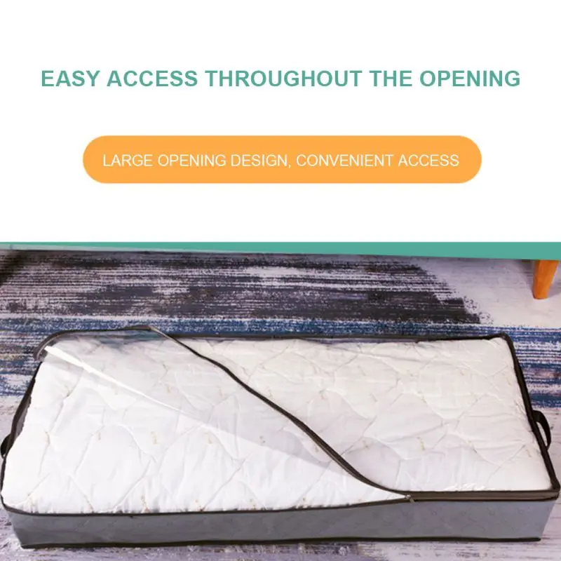 

Bathroom Clothes Storage Box Non-woven Family Space Saving Bag Under Closet Folding Clothes Storage Box For Clothes Or Socks