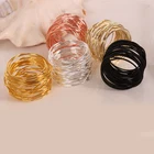 Широкий круглый металлический крест полый Серебристая салфетка держатель золото серебристые кольца для салфеток Ресторан банкет Свадебная вечеринка украшение стола