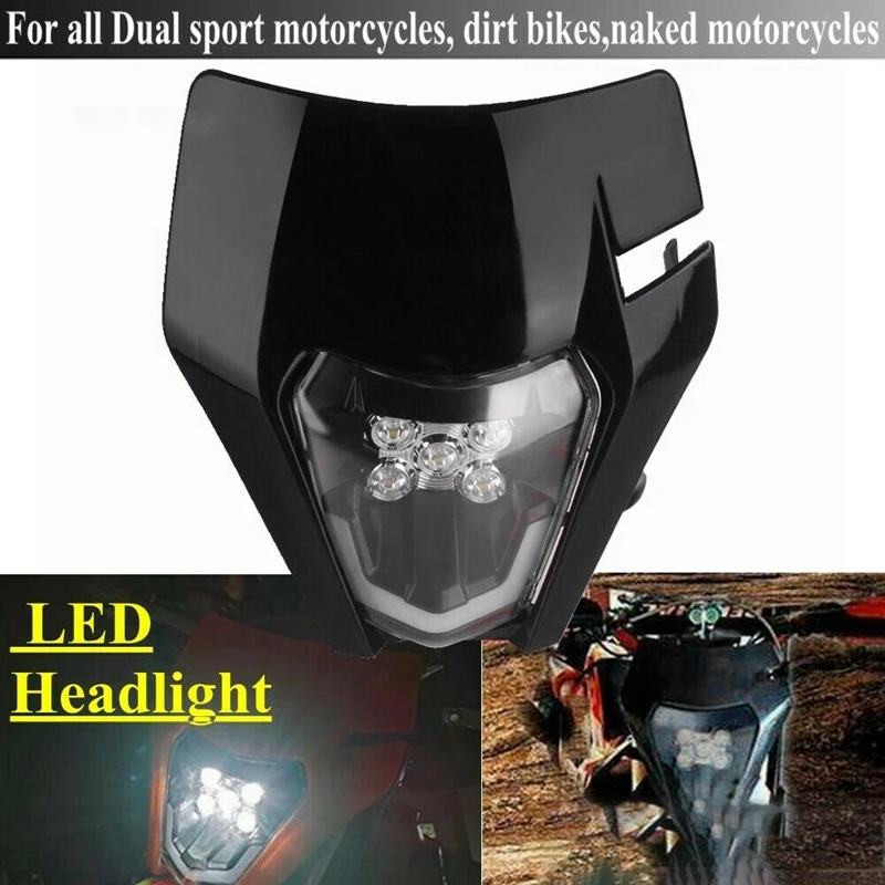 

Motorcycle New LED Headlights Headlights Daytime Running Lights for KTM EXC EXCF SX SXF XCFW 125 150 250 300 350