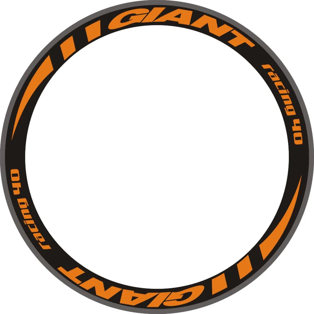Гоночный 40 стикер колеса s наклейки для обода водонепроницаемый светоотражающий
