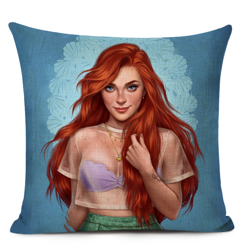 Красивая Африканская принцесса декоративное искусство картина маслом диванная