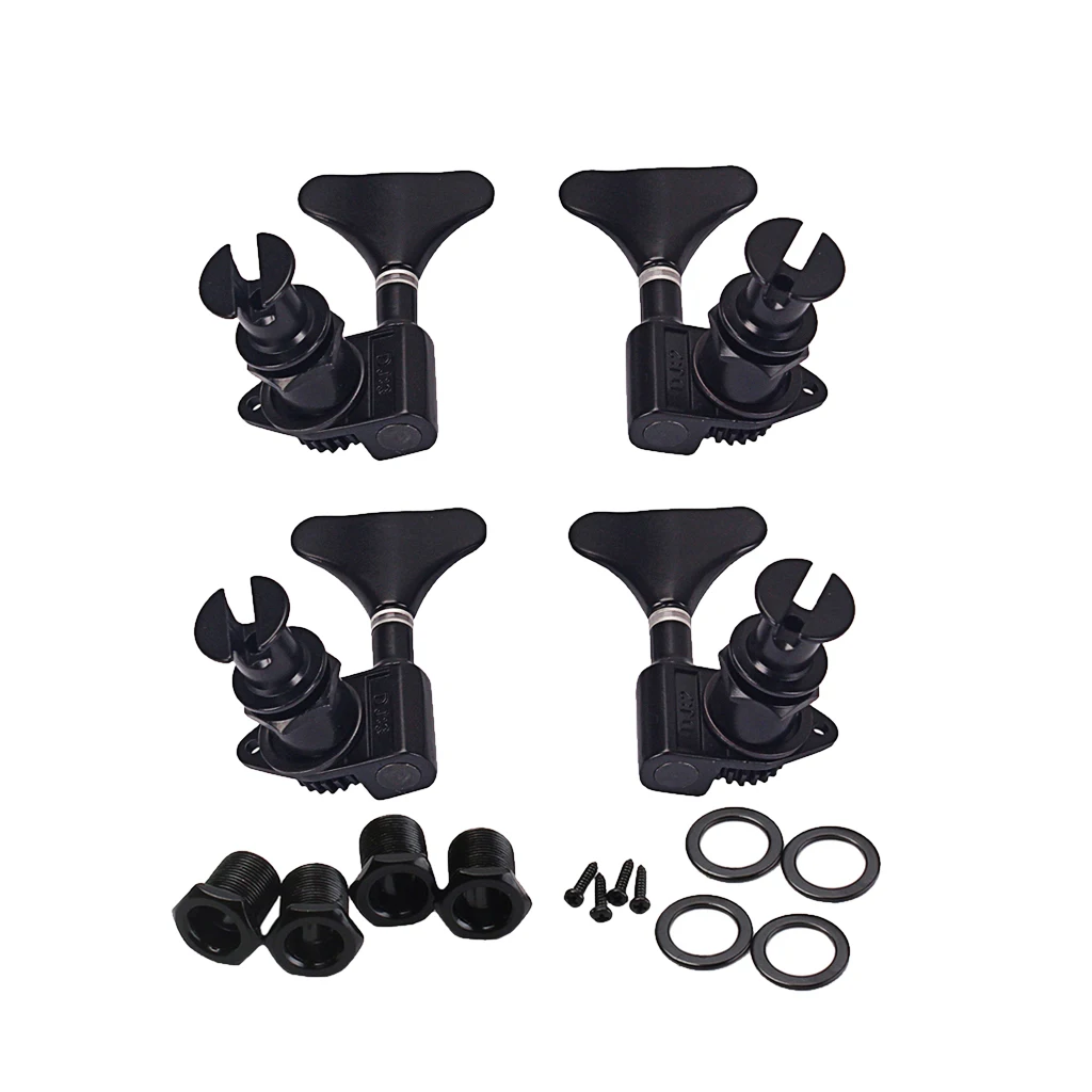 Металлический 2R2L Гавайская гитара настройка колышки Тюнеры 1:24 Шестерни