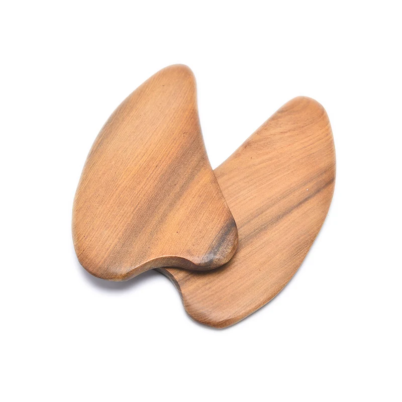 

1PCS Natural Wood Body Guasha Massager Board Traditional Manual Scraper Massage Plate Gua Sha SPA Therapy Relaxation Health Care