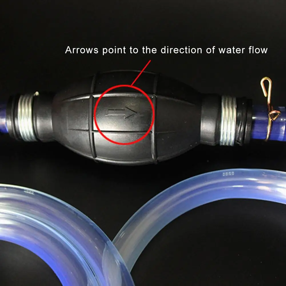 Контрольный клапан большого диаметра 15 мм автомобильный сифон ручной насос