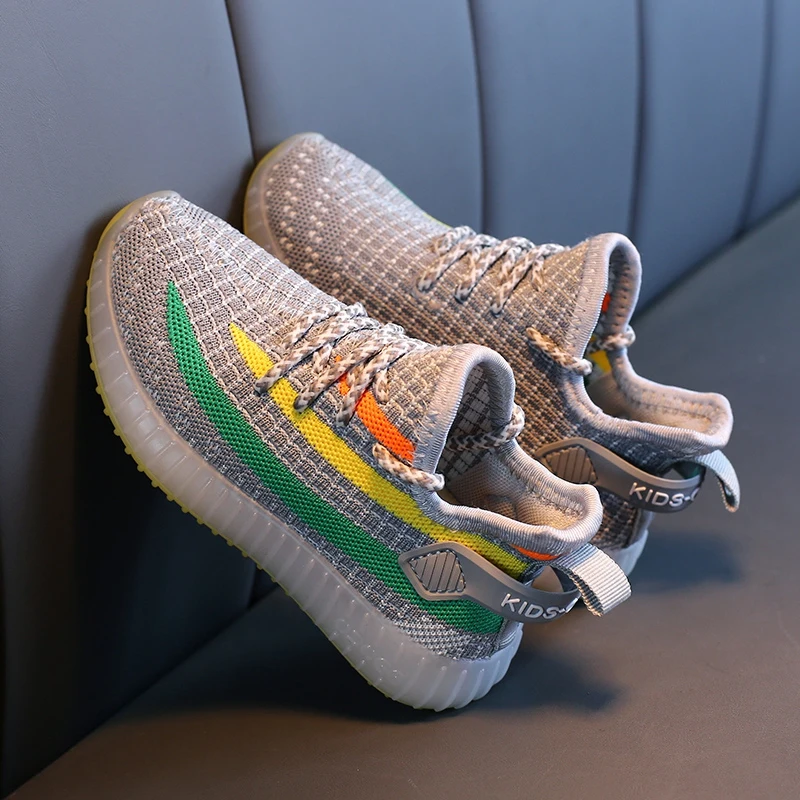 

Spring Children Shoes Boys Girls Sports Shoes Fashion Breathable Baby Soft Bottom Non-Slip Mesh Casual Kids Sneakers Comfortable