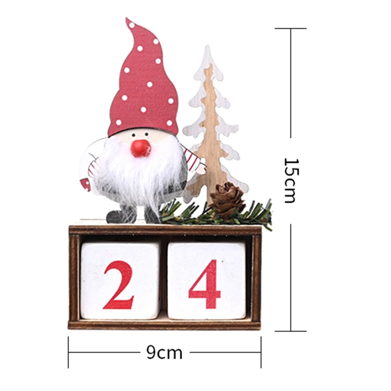 

Christmas Calendar Merry Christmas Decorations for Home 2021 New Year Gifts Santa Claus Dolls Elf Decor