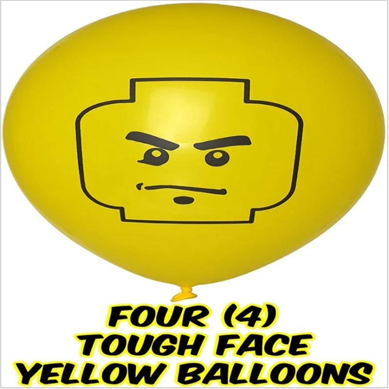 Строительный блок 12 дюймовый латексный шар для детского душа украшения детей