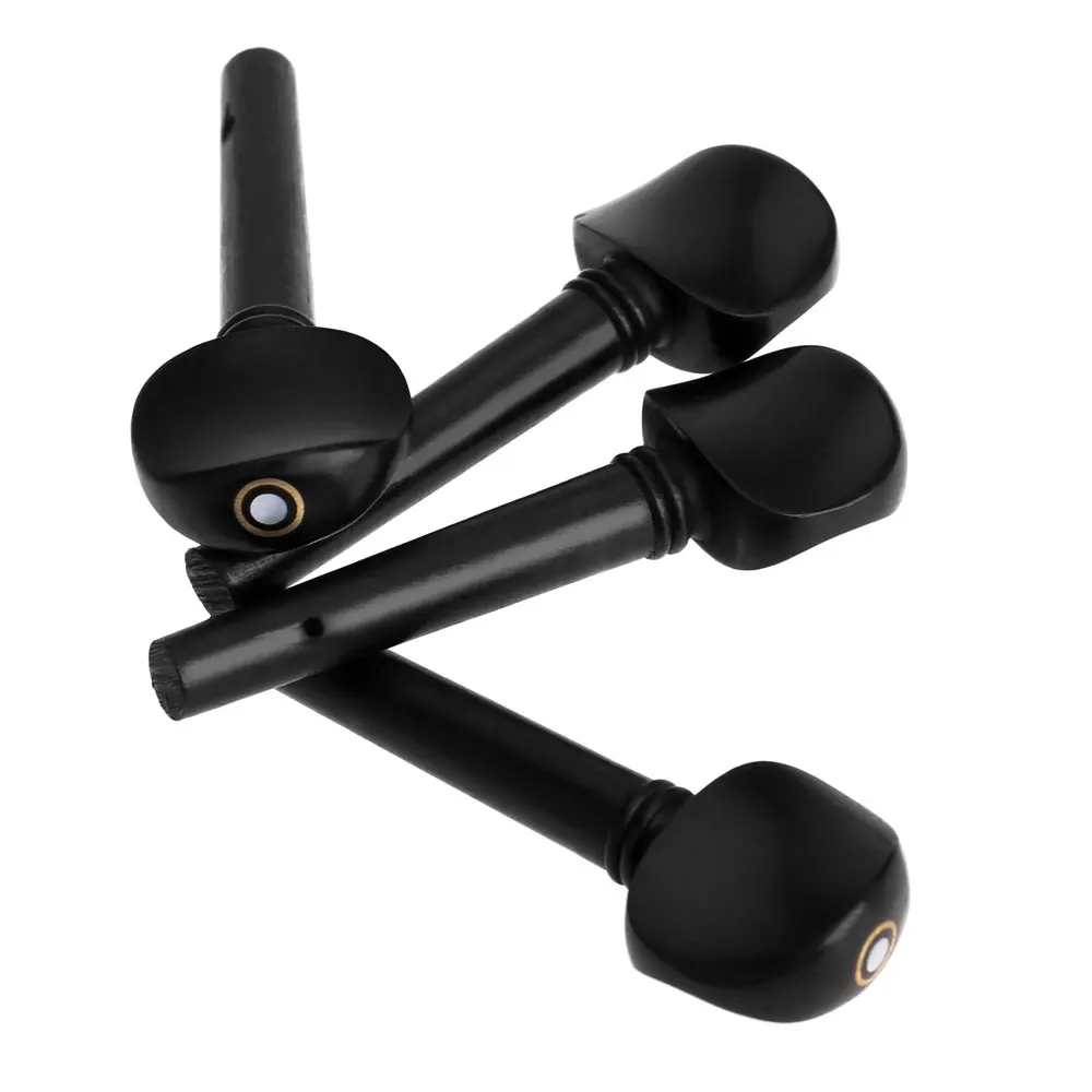 4 шт. черные тюнинговые прищепки для скрипки 4/4 1/2 1/4 1/8 тюнеры Струнные инструменты