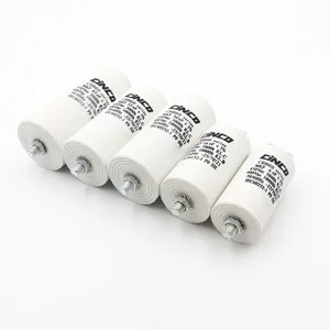 Конденсаторы для запуска двигателя от мкФ до 35 мкФ CBB60 CBB61 CBB65, 4 контакта, инструмент для запуска водяного насоса переменного тока 450 в переменного тока